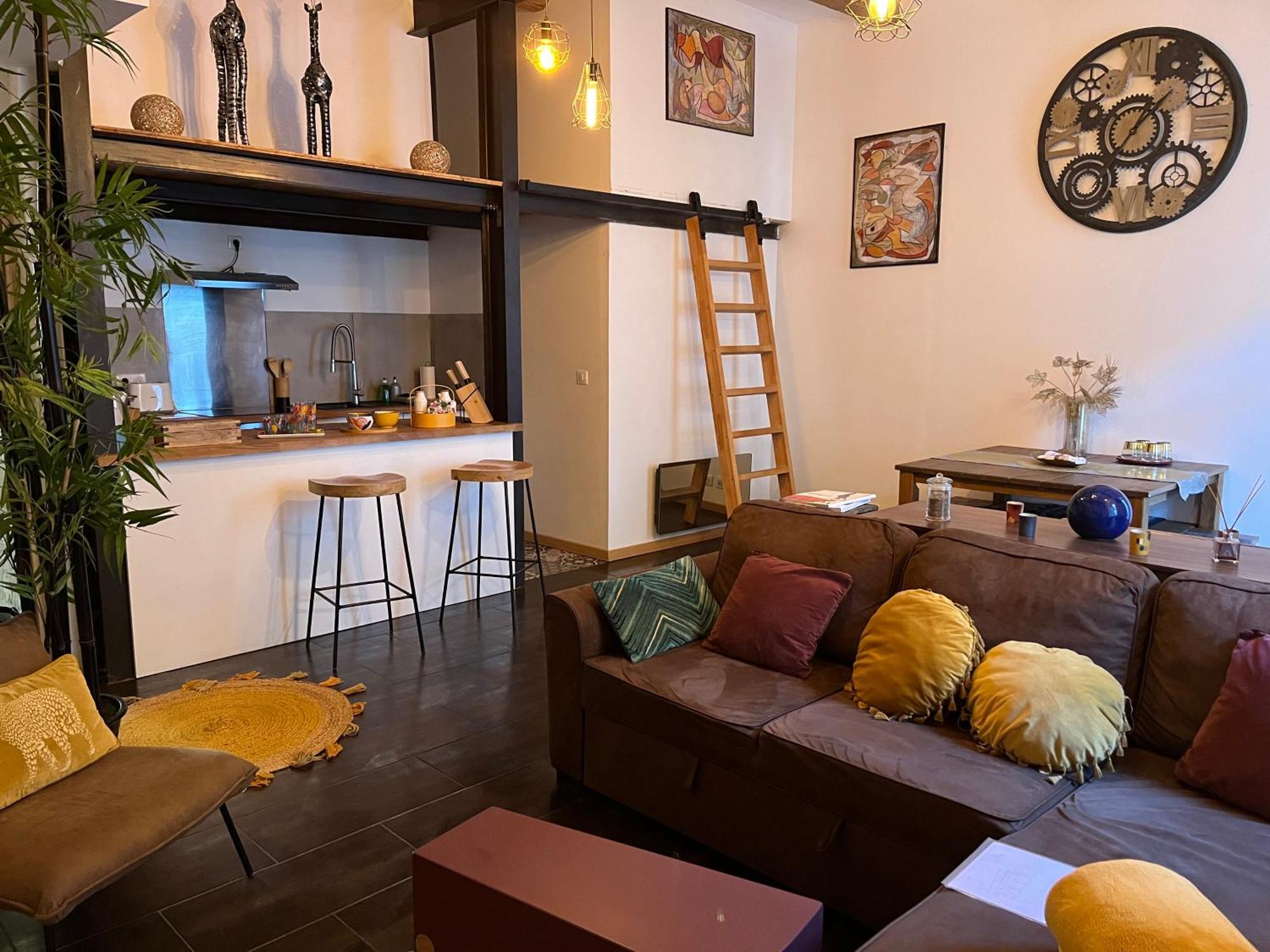 Appartement Atypique Cosy Entre Terre & Mer Марсель Экстерьер фото